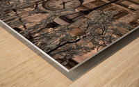 Timeless Elegance in York Wood print