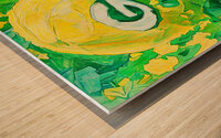 1969 Green Bay Packers Art  Wood print