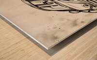 ArtX 510 automobile sketch Wood print