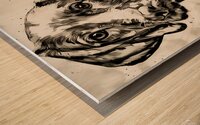ArtX 504 dog Wood print