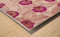Daffodil Tapestry Wood print