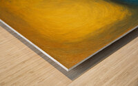 A New Breath Between Wood print
