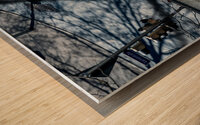 The Student  Wood print
