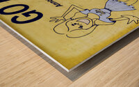 1980 UCLA Cheerleader and Mascot Try-Outs Art Wood print