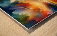 The tyranny of colors Wood print