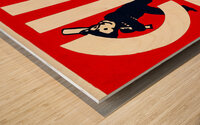 1934 Chicago Cubs Art  Wood print