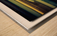 Swiss Metro Vision Wood print