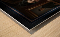 The Ancestral Legacy Of Lorenzia Bellamicci 19th Century Portrait Captivating AI Concept Art by Xzendor7 Wood print
