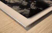 Silhouette of the Templar Wood print