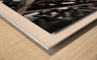 Protective Love Wood print