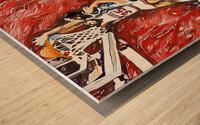 Darrell Griffith Louisville Dunk Art Wood print