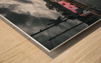 The Factory Door Wood print