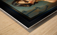 A Study in Light The Exquisite Portrait Of Countess Vivienne Moreau Gorgeous AI Concept Art by Xzendor7 Wood print