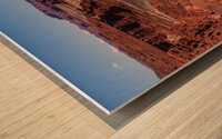 Hite Overlook Edge Colorado River Pano Wood print