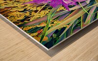 FLORAL RAIN_Holt_REZN888 Wood print