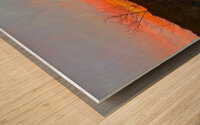 Sundown in Tombstone Wood print