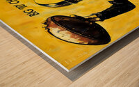 1958 Iowa Hawkeyes Football Big 10 Champs Wood print