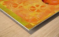 Fresh and juicy acrylic painting Wood print