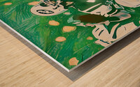 Joe Namath In Action Wood print