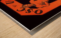 1932 Oregon State College Homecoming Art Wood print
