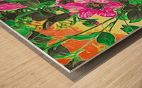 tropical Wood print