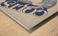 1980s Baltimore Colts Art Wood print