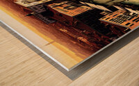 VENICE SUNRISE......WIDESCREEN Wood print