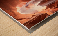 Upper Antelope Canyon Wood print