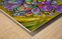 ArtXcl 1005 mandala flowers Wood print