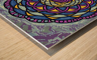 ArtXcl 1014 mandala Wood print
