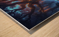 The Enchanted Tree Wood print