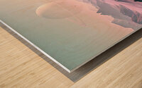 The Whispering Dunes of Jupiters Moon Wood print