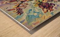 Arte 033 flowers painting Wood print