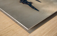 US Navy Blue Angels in Formation Wood print