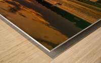 Closing Sunset of a Perfect Day Wood print