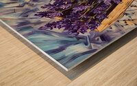 ArtXcl 228 lavender flowers wood case pastel styl Wood print