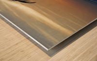 Majestic Sunset Wood print