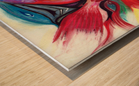 spawn Wood print