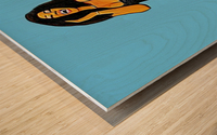 Party Wood print