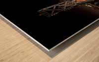 Spin City Wood print