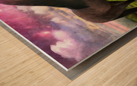 The Unicorn House Wood print