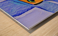 Glimpse v2 Wood print