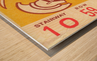 1967 USC vs. Texas  Wood print
