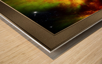 Nebula Storm ENH Fractal Art Spacescape Wood print