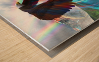 The Eagle Wood print