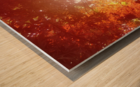 Autumn Leaves Wood print