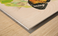 Butterfly Wood print