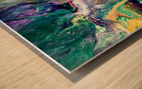 Bull Wood print