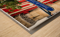 Ponce De Leon Avenue Sign   Atlanta GA 6612 Wood print
