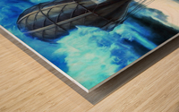 The Skyships Part Two Wood print